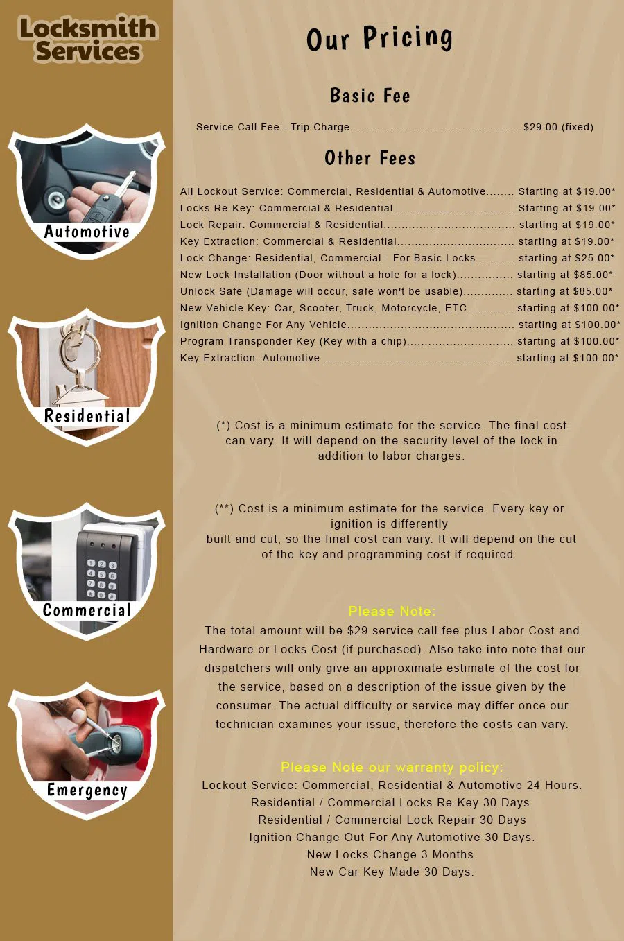 Longboat FL Locksmith Store Longboat, FL 941-462-2167